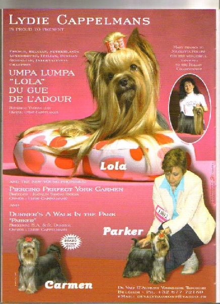 MULT. CH UMPA LUMPA LOLA DU GUE DE L'ADOUR